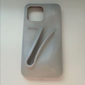 RHODE Light Gray Phone Case